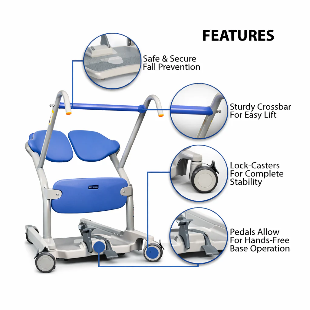 ARJO Sara Stedy Manual Standing Aid & Sit-To-Stand Transfer Lift - Image 3