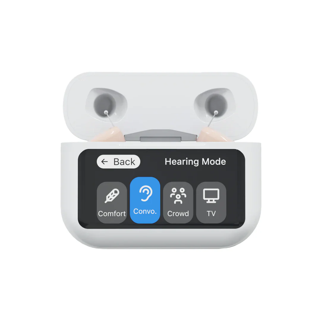 Audien Hearing Atom X Hearing Aids with Digital Case Control - Image 3