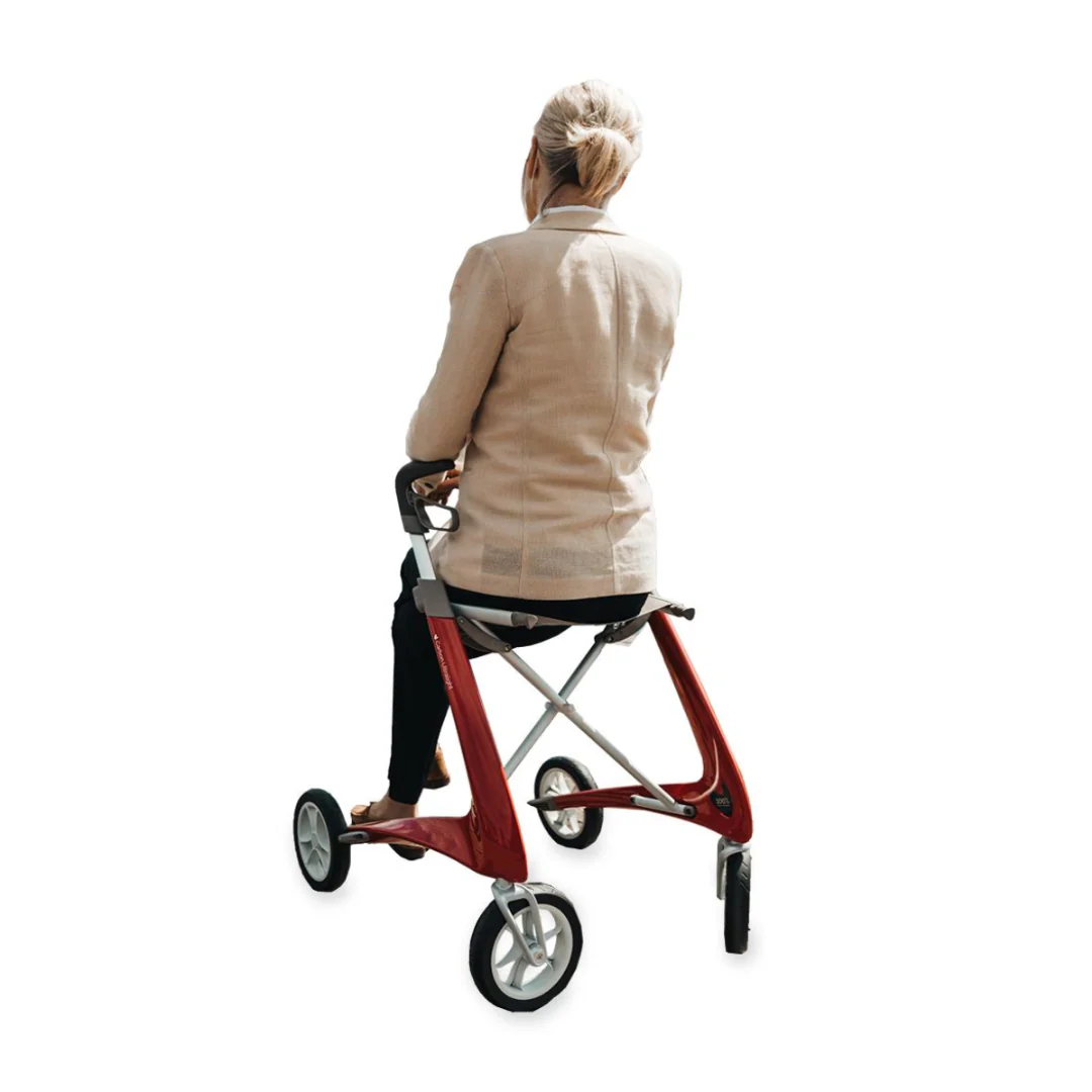 ByACRE Ultralight Carbon Fiber Rollator - 10.6 lbs - Image 4