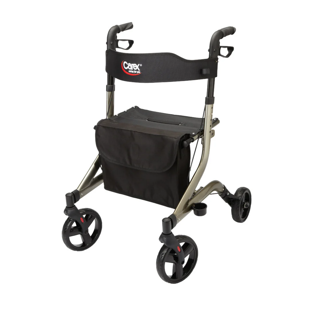 Carex Crosstour Rolling Walker with Euro Design