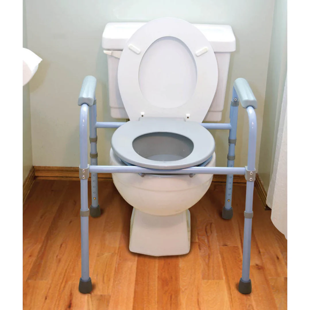 Carex Deluxe Folding Commode – Compact, Versatile & Convenient - Image 3