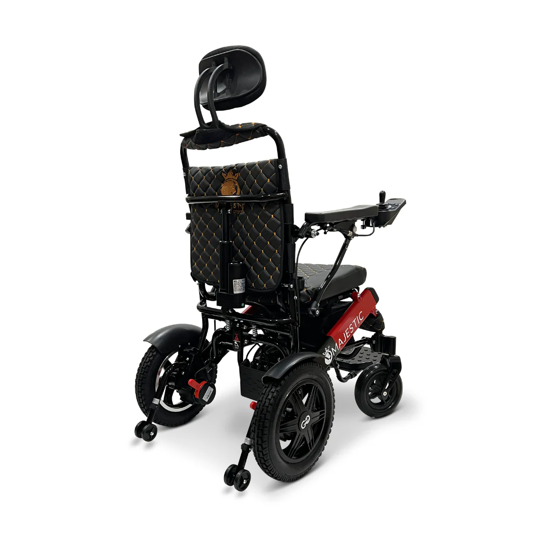 ComfyGo MAJESTIC IQ-9000 Auto Recline Remote Controlled Electric Wheelchair - Image 11