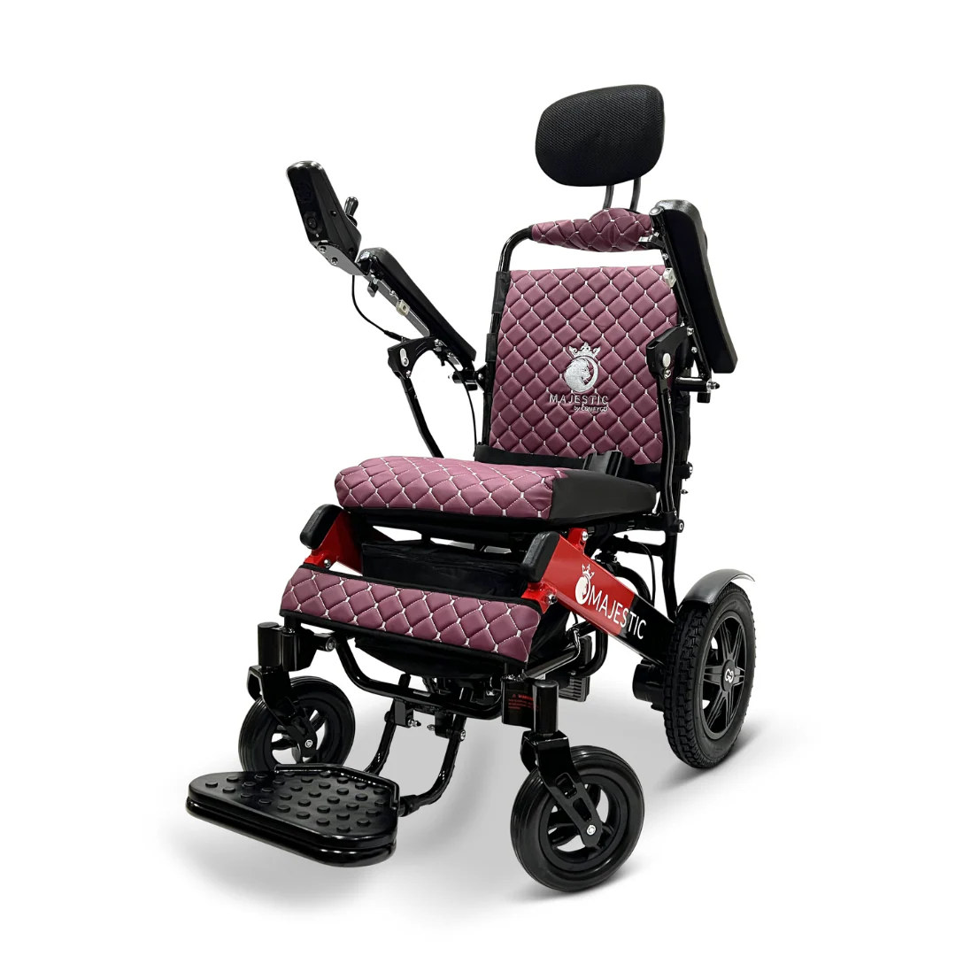 ComfyGo MAJESTIC IQ-9000 Auto Recline Remote Controlled Electric Wheelchair - Image 26