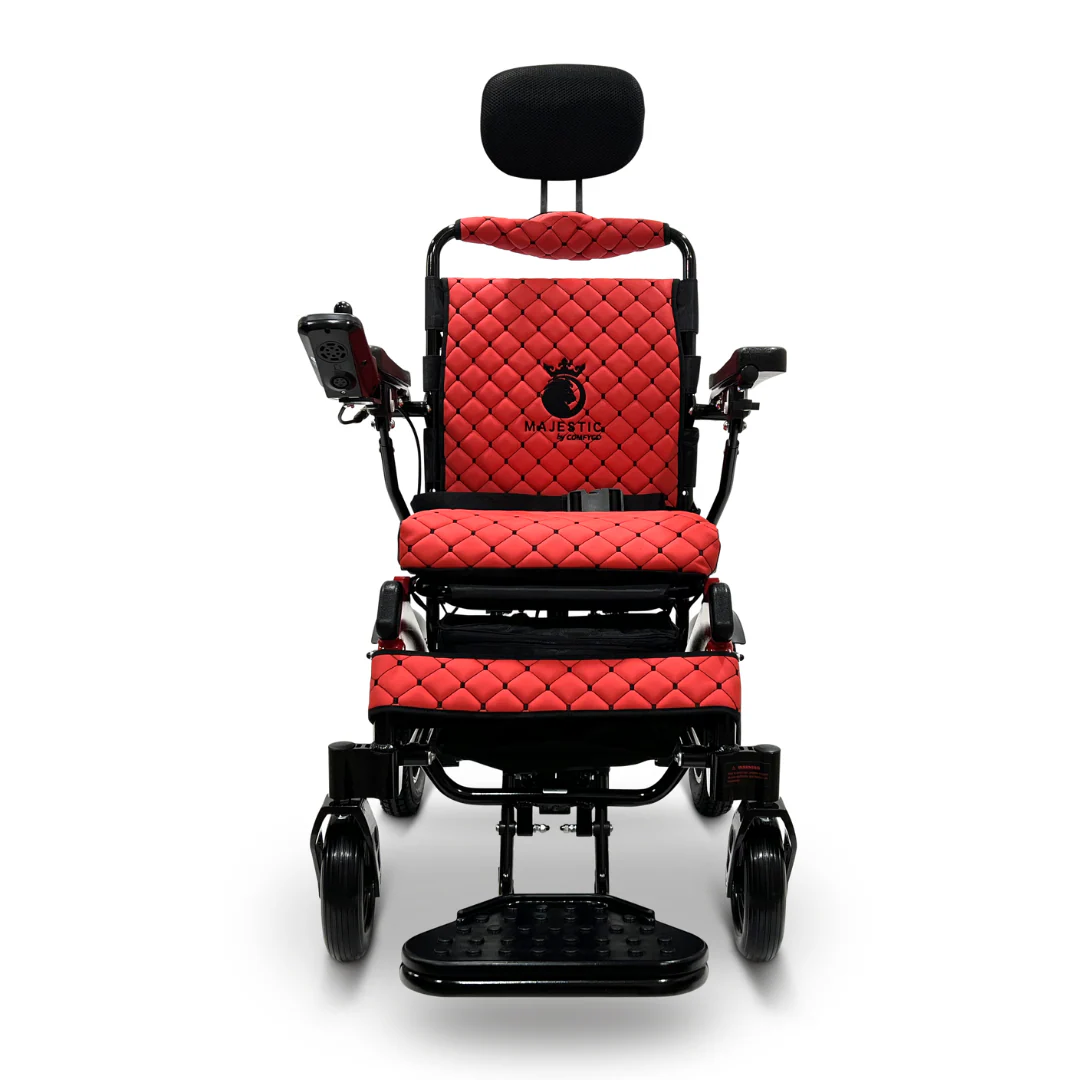 ComfyGo MAJESTIC IQ-9000 Auto Recline Remote Controlled Electric Wheelchair - Image 28