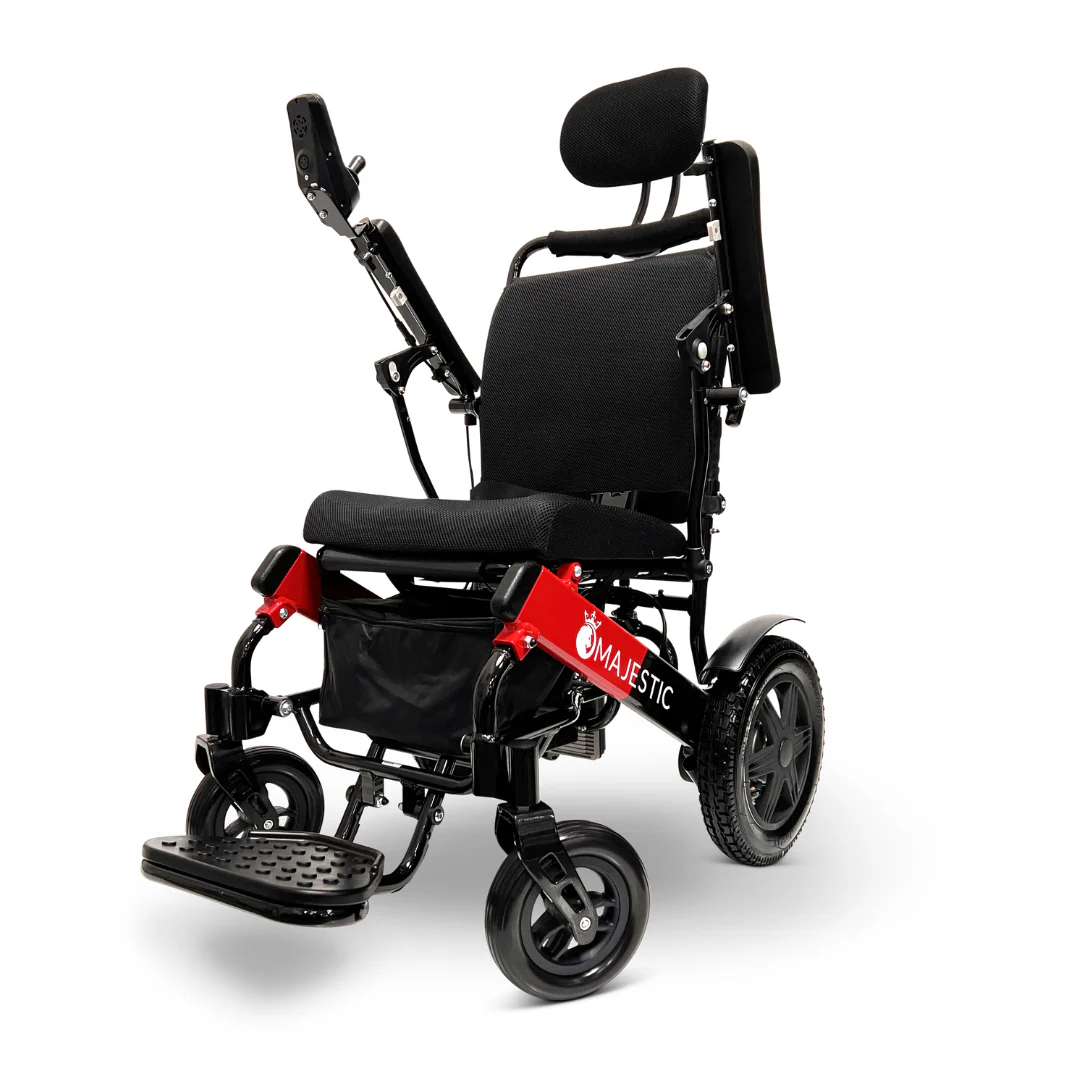ComfyGo MAJESTIC IQ-9000 Auto Recline Remote Controlled Electric Wheelchair - Image 32