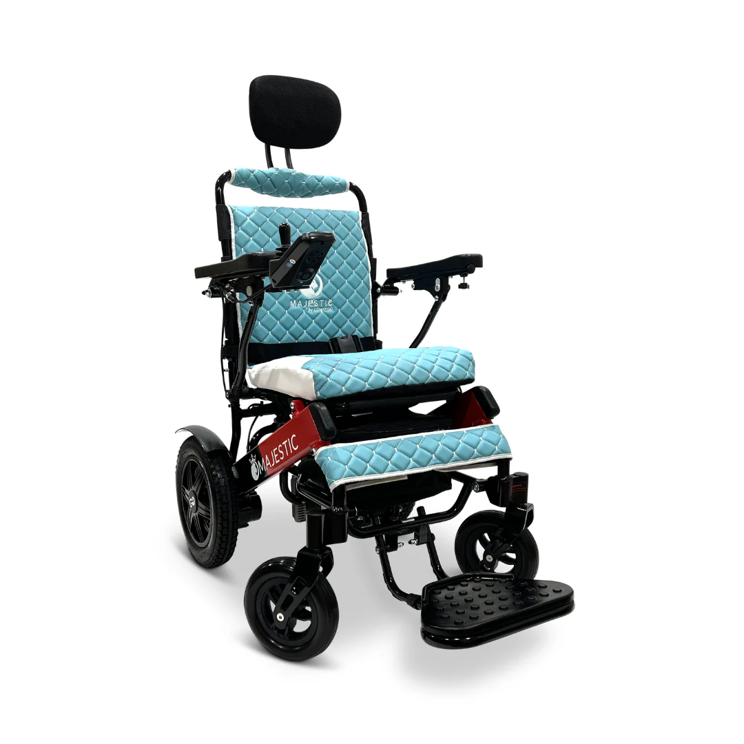 ComfyGo MAJESTIC IQ-9000 Auto Recline Remote Controlled Electric Wheelchair - Image 36