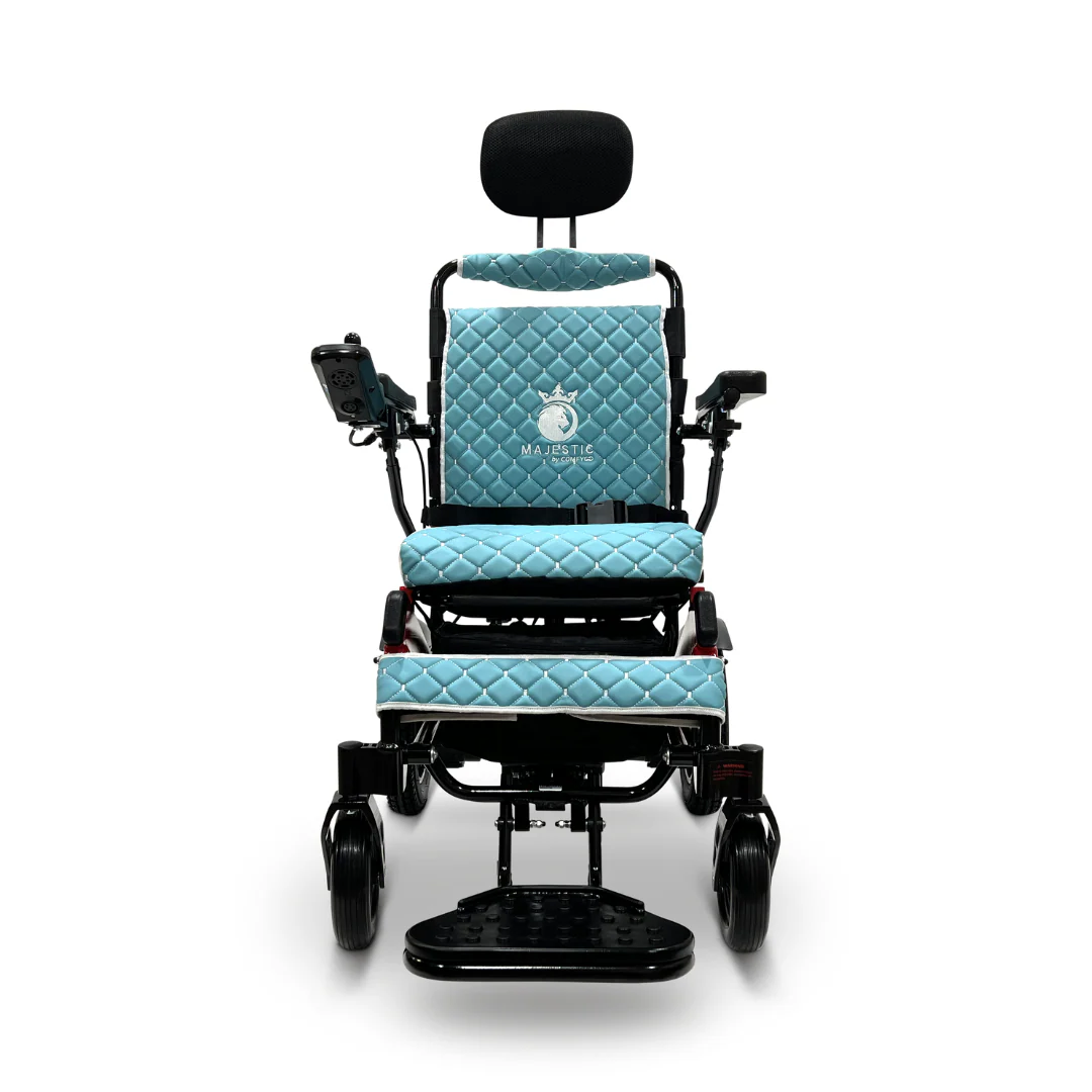 ComfyGo MAJESTIC IQ-9000 Auto Recline Remote Controlled Electric Wheelchair - Image 37
