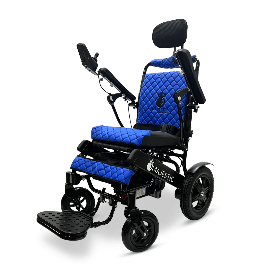 ComfyGo MAJESTIC IQ-9000 Auto Recline Remote Controlled Electric Wheelchair - Image 44