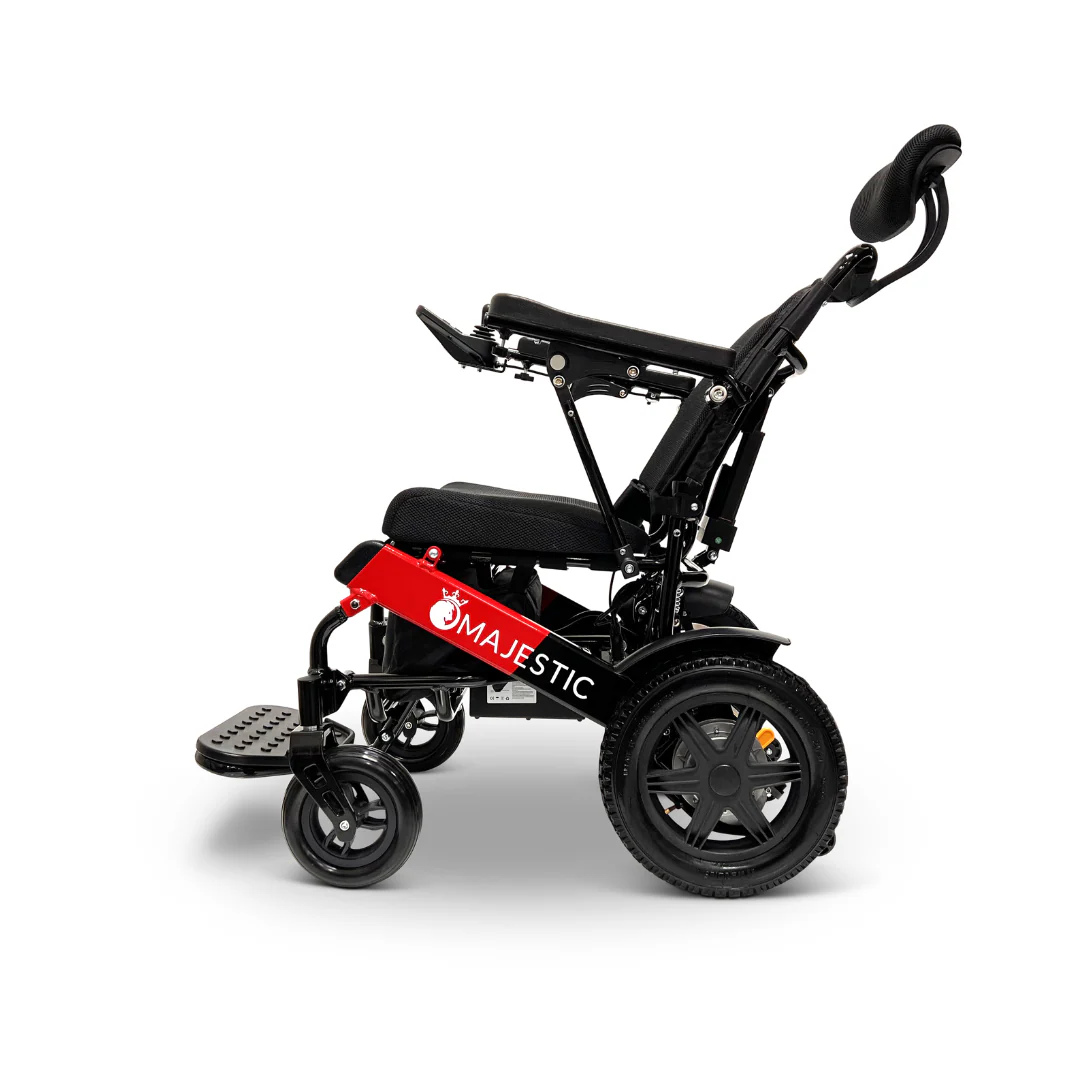ComfyGo MAJESTIC IQ-9000 Auto Recline Remote Controlled Electric Wheelchair - Image 3