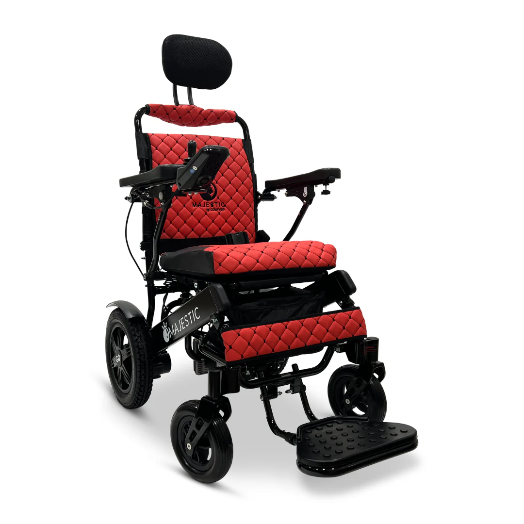 ComfyGo MAJESTIC IQ-9000 Auto Recline Remote Controlled Electric Wheelchair - Image 53
