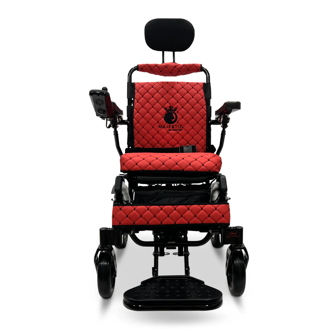 ComfyGo MAJESTIC IQ-9000 Auto Recline Remote Controlled Electric Wheelchair - Image 54