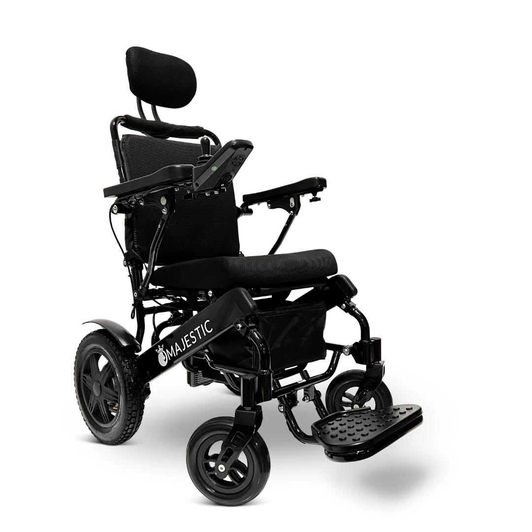 ComfyGo MAJESTIC IQ-9000 Auto Recline Remote Controlled Electric Wheelchair - Image 56