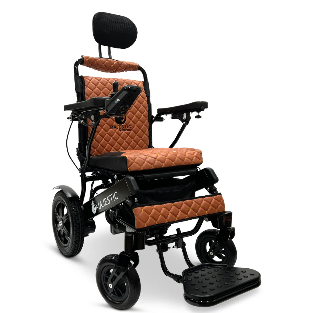 ComfyGo MAJESTIC IQ-9000 Auto Recline Remote Controlled Electric Wheelchair - Image 59