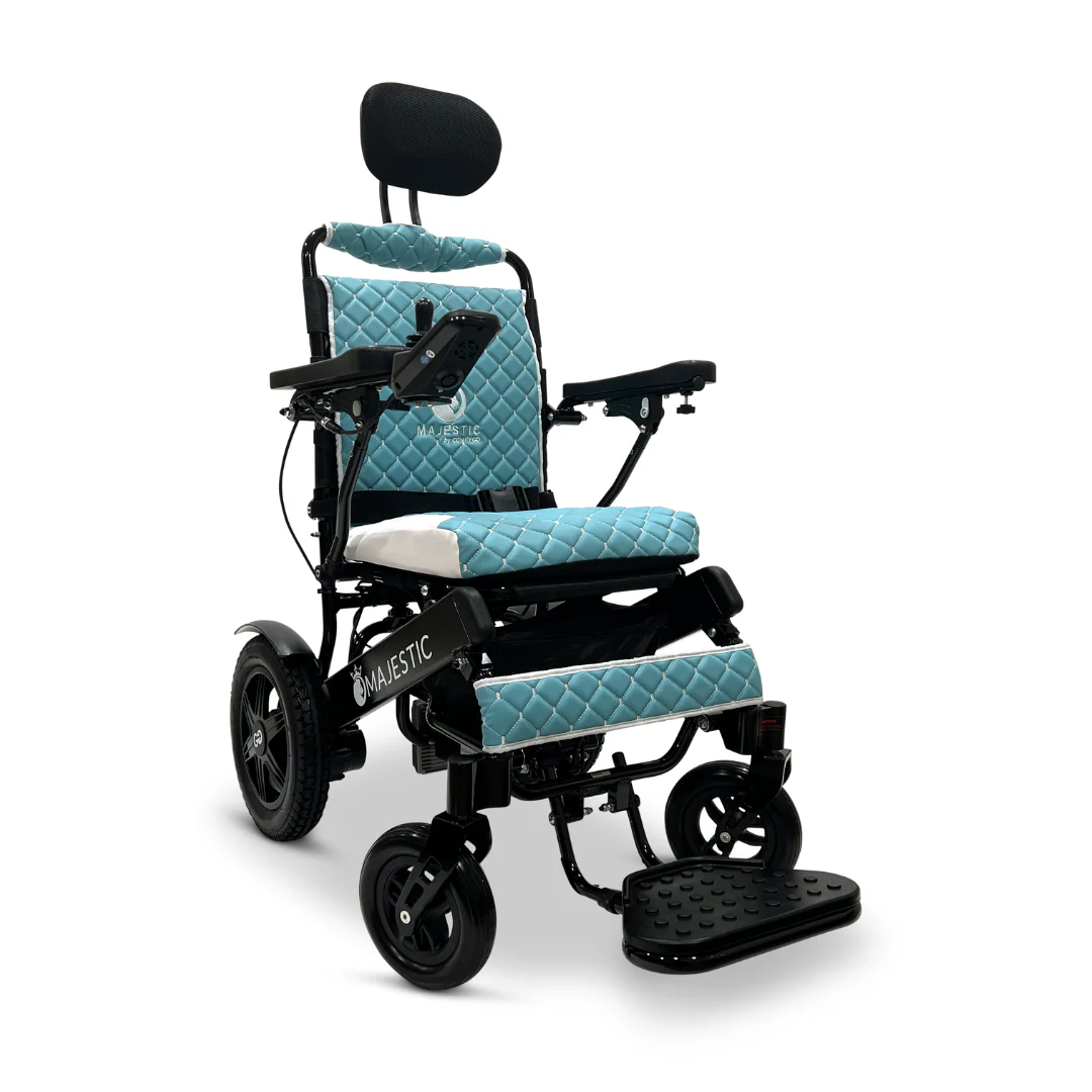 ComfyGo MAJESTIC IQ-9000 Auto Recline Remote Controlled Electric Wheelchair - Image 62