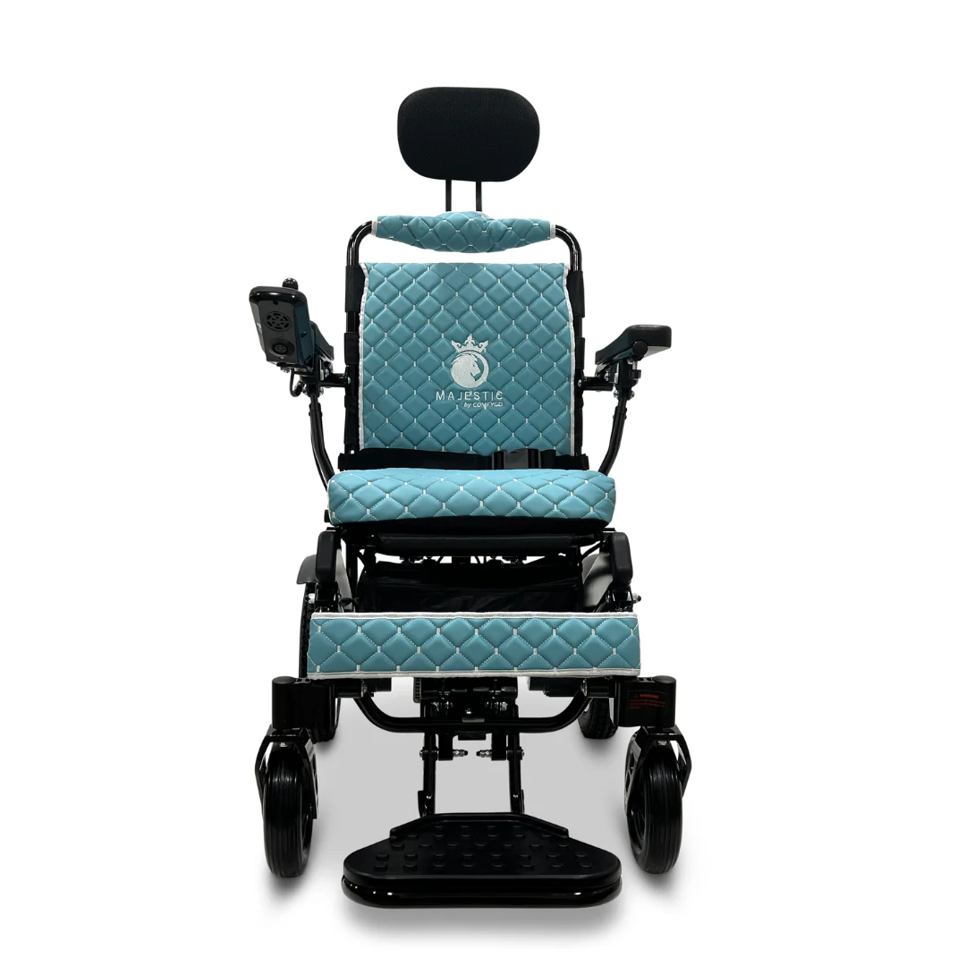 ComfyGo MAJESTIC IQ-9000 Auto Recline Remote Controlled Electric Wheelchair - Image 63