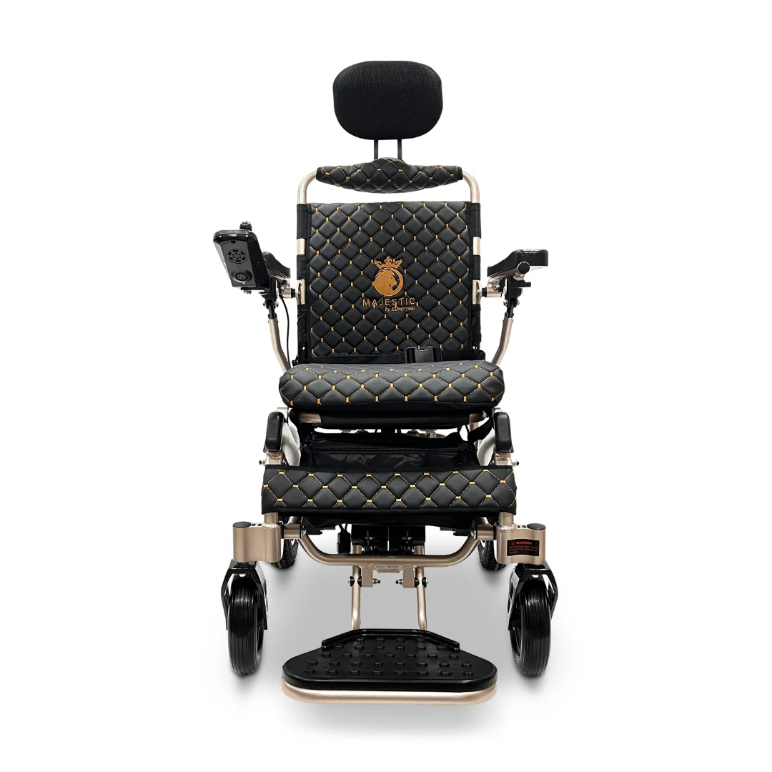 ComfyGo MAJESTIC IQ-9000 Auto Recline Remote Controlled Electric Wheelchair - Image 66