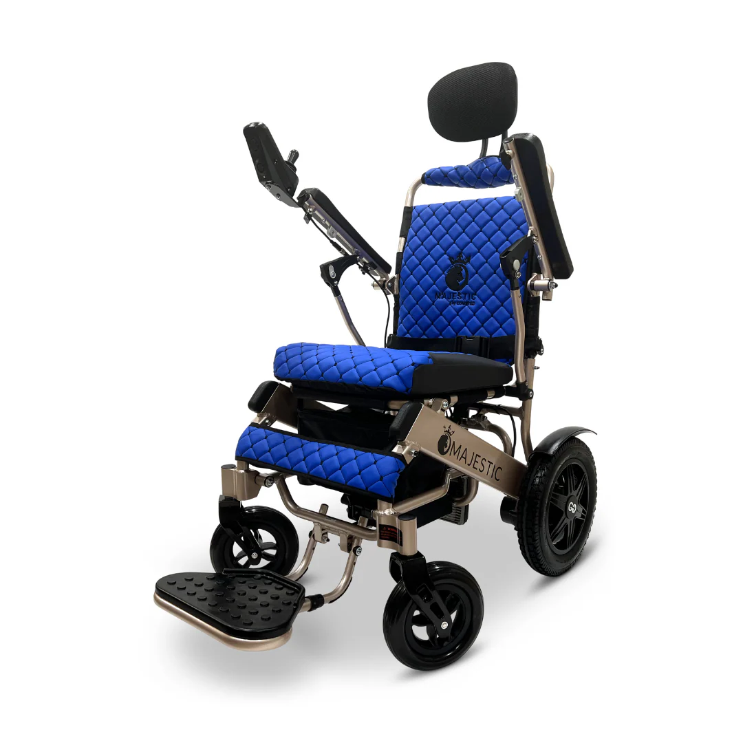 ComfyGo MAJESTIC IQ-9000 Auto Recline Remote Controlled Electric Wheelchair - Image 71