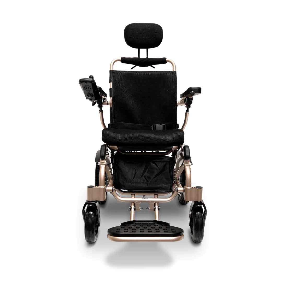 ComfyGo MAJESTIC IQ-9000 Auto Recline Remote Controlled Electric Wheelchair - Image 85