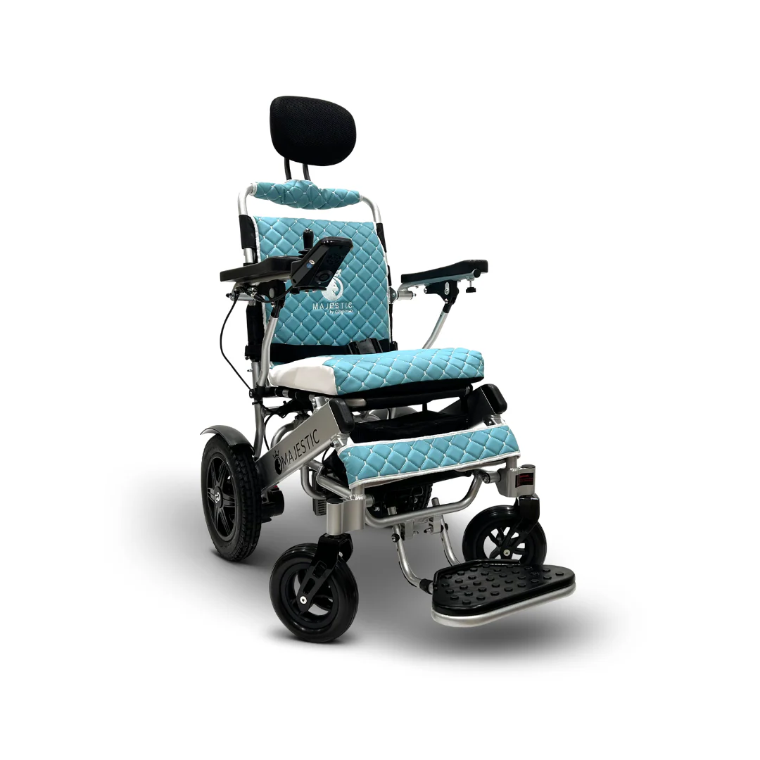 ComfyGo MAJESTIC IQ-9000 Auto Recline Remote Controlled Electric Wheelchair - Image 90