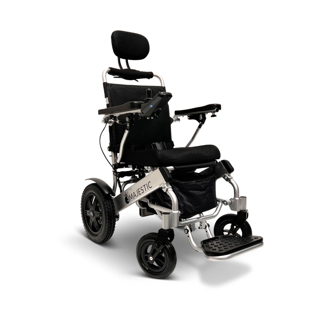 ComfyGo MAJESTIC IQ-9000 Auto Recline Remote Controlled Electric Wheelchair - Image 95