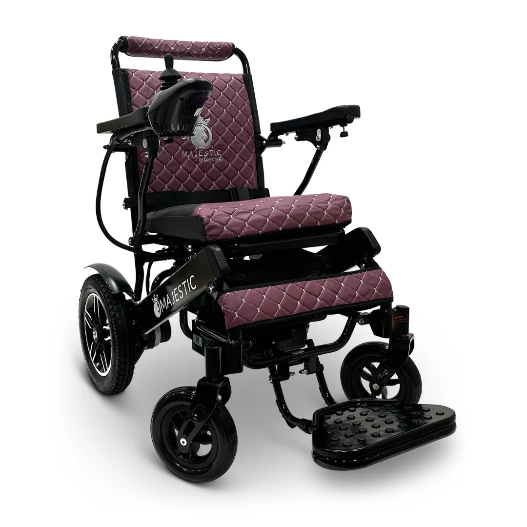 ComfyGo MAJESTIC IQ-8000 Remote Controlled Lightweight Electric Wheelchair - Image 17