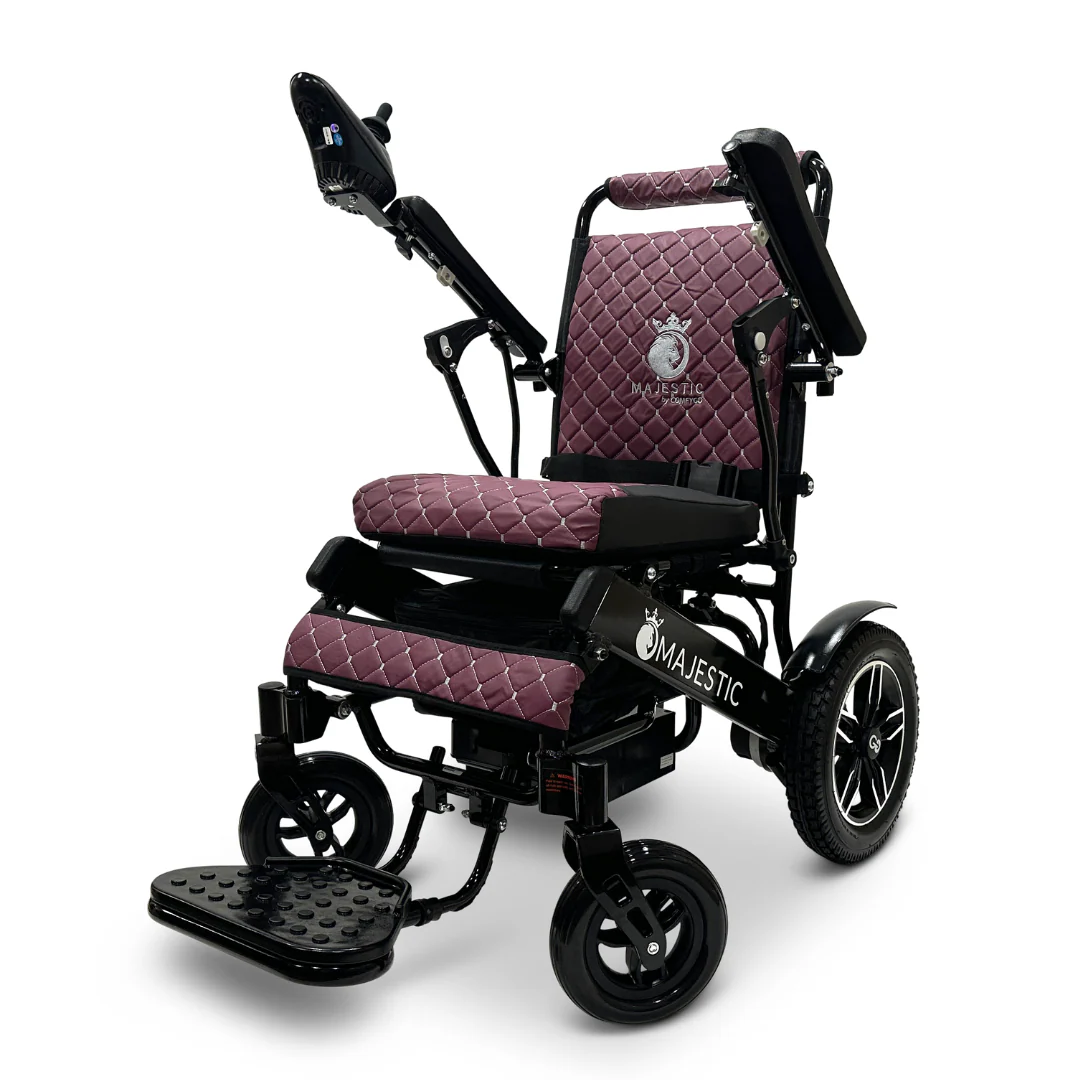 ComfyGo MAJESTIC IQ-8000 Remote Controlled Lightweight Electric Wheelchair - Image 18