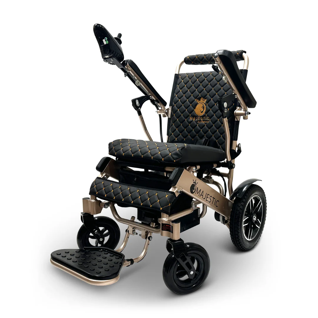 ComfyGo MAJESTIC IQ-8000 Remote Controlled Lightweight Electric Wheelchair - Image 25