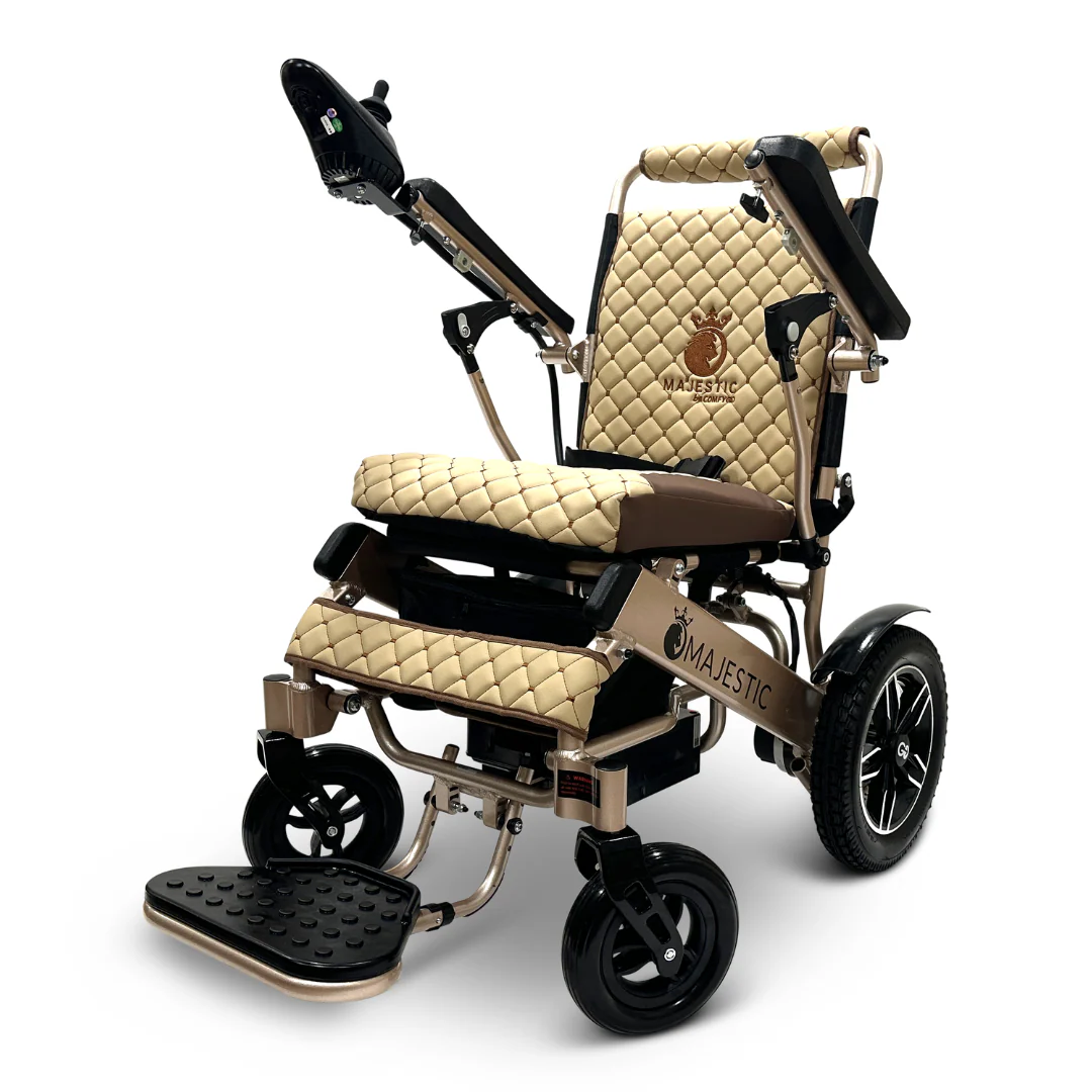 ComfyGo MAJESTIC IQ-8000 Remote Controlled Lightweight Electric Wheelchair - Image 30
