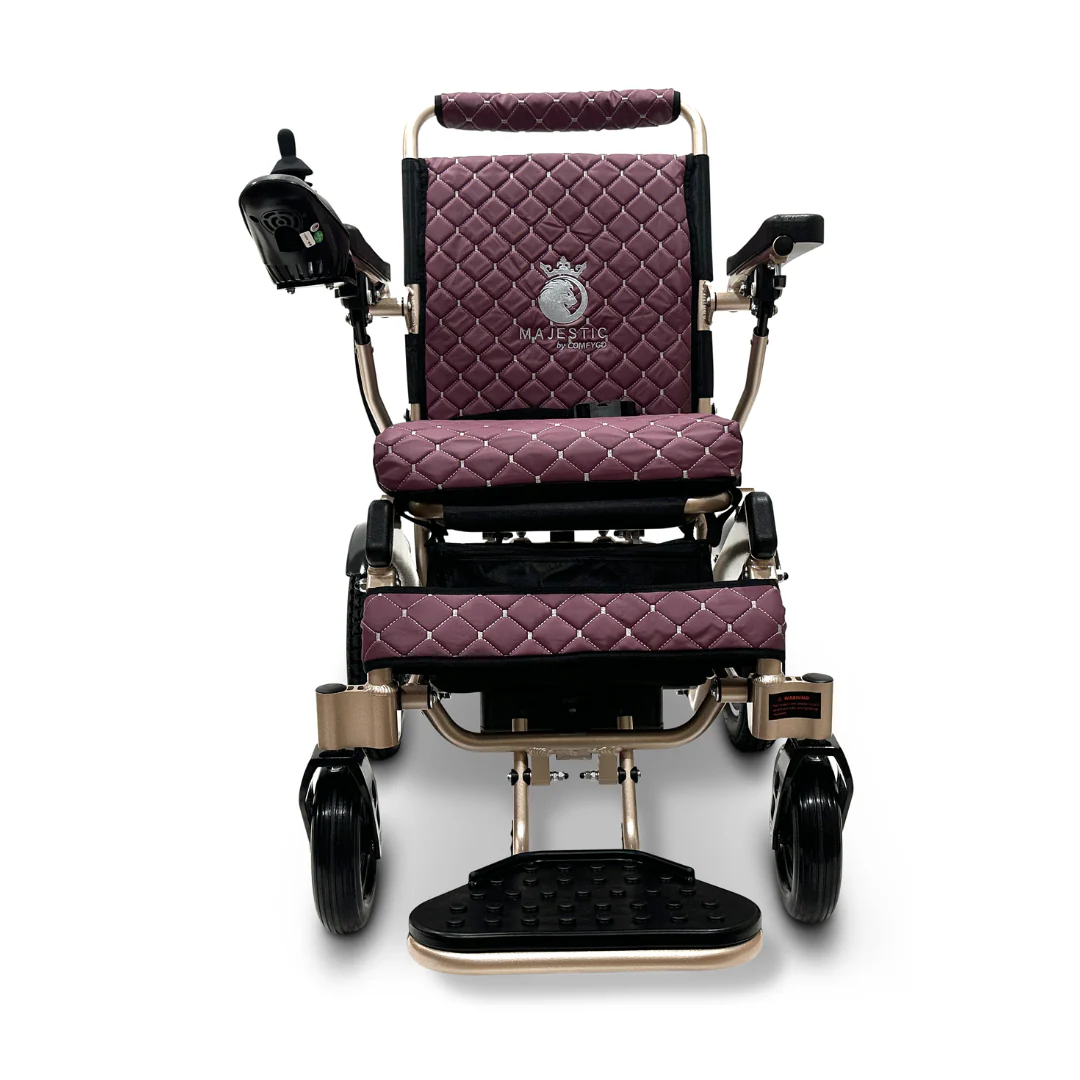 ComfyGo MAJESTIC IQ-8000 Remote Controlled Lightweight Electric Wheelchair - Image 33