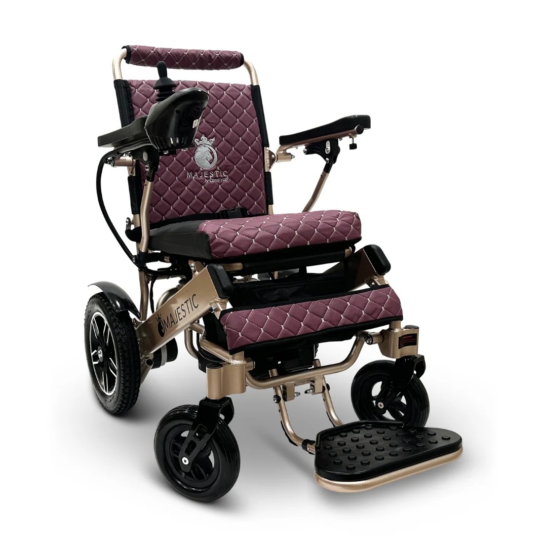 ComfyGo MAJESTIC IQ-8000 Remote Controlled Lightweight Electric Wheelchair - Image 34