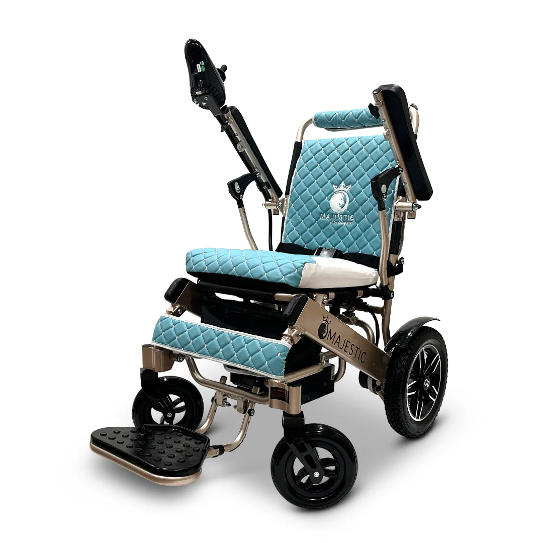 ComfyGo MAJESTIC IQ-8000 Remote Controlled Lightweight Electric Wheelchair - Image 39