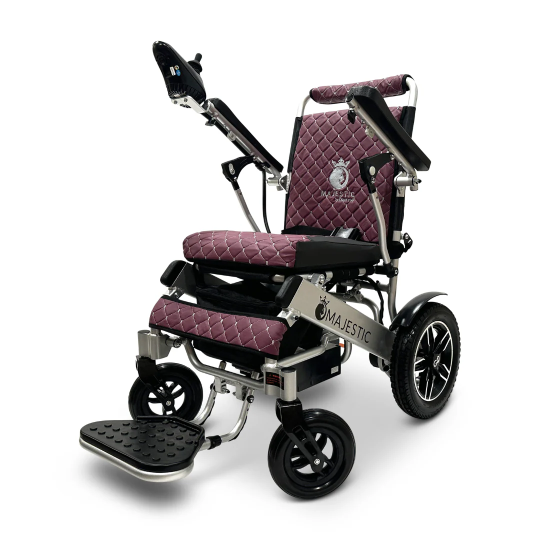 ComfyGo MAJESTIC IQ-8000 Remote Controlled Lightweight Electric Wheelchair - Image 49