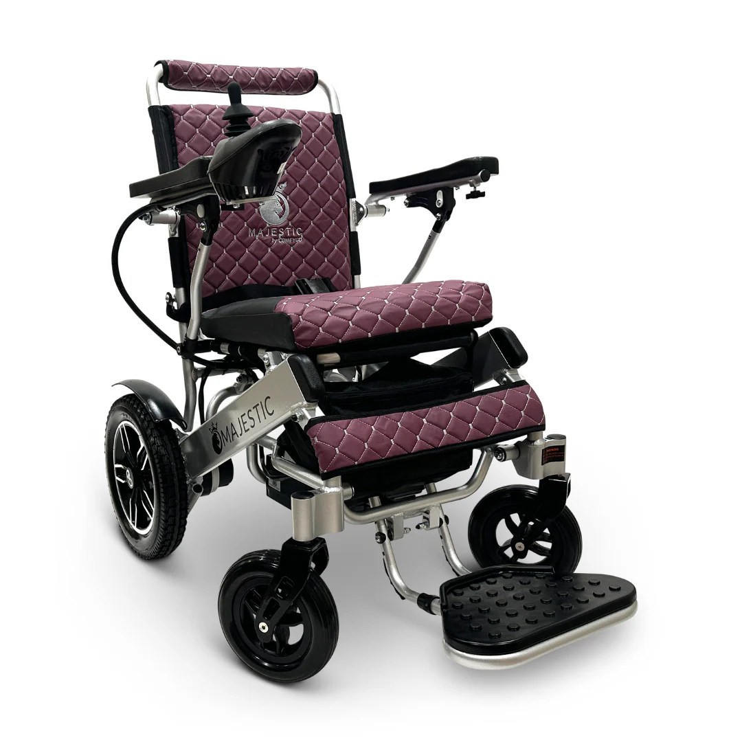 ComfyGo MAJESTIC IQ-8000 Remote Controlled Lightweight Electric Wheelchair - Image 50