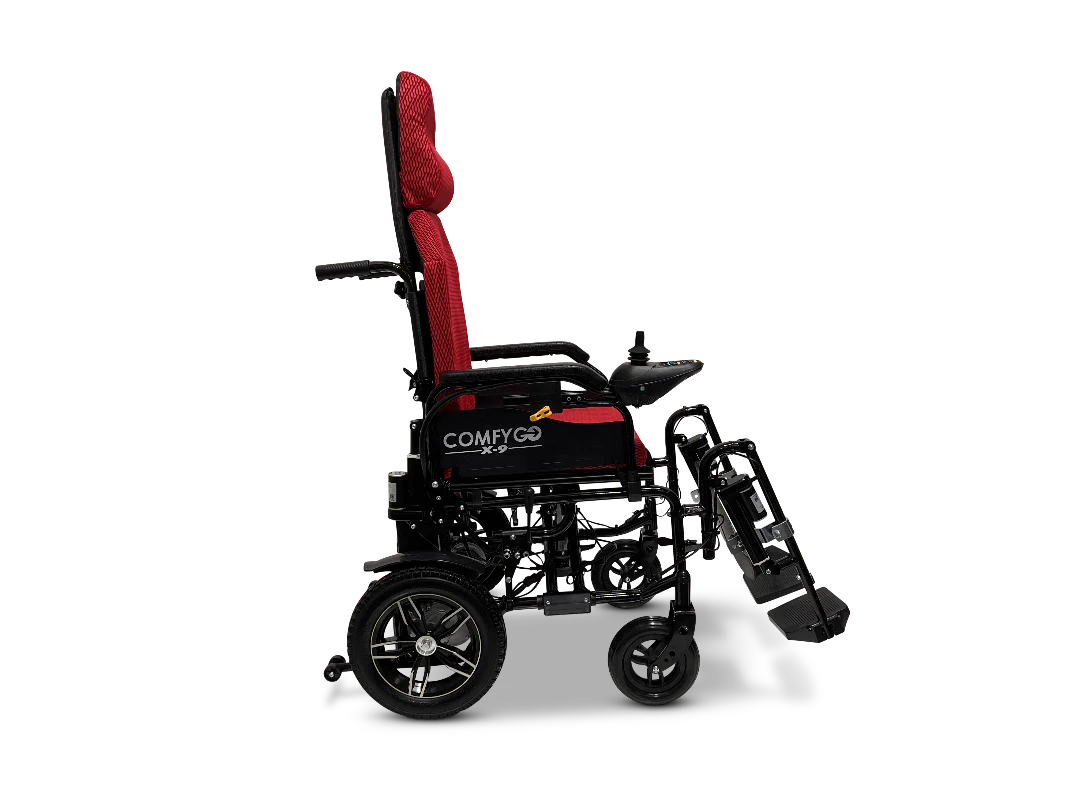 ComfyGo X-9 Remote Controlled Powerchair - Automatic Reclining - Image 35