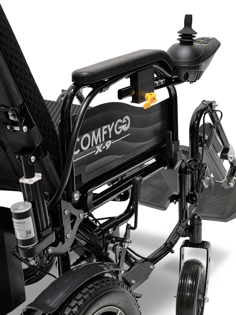 ComfyGo X-9 Remote Controlled Powerchair - Automatic Reclining - Image 42