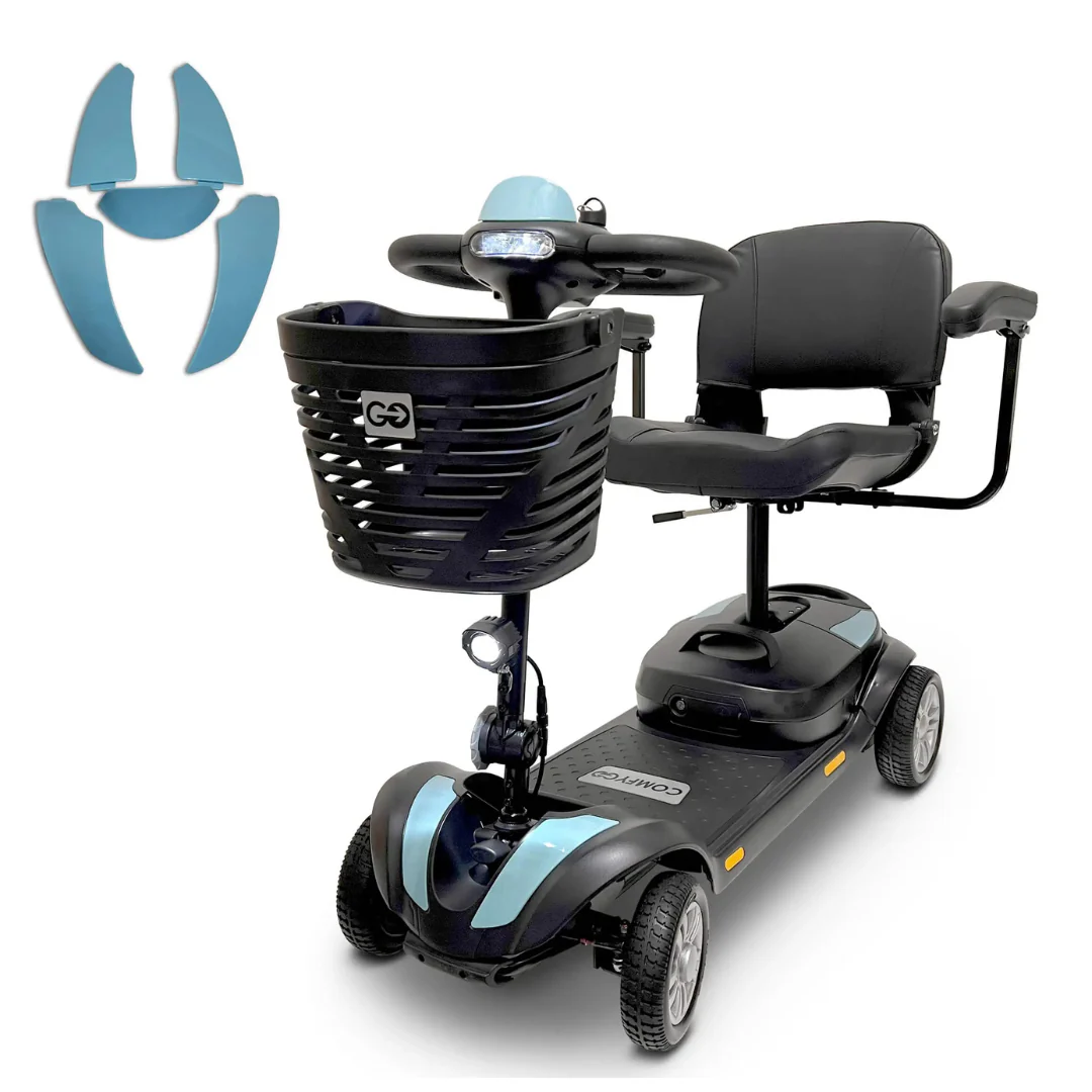 ComfyGo Z-4 Ultra-Light Electric Mobility Scooter - Ailrine Approved - Image 23