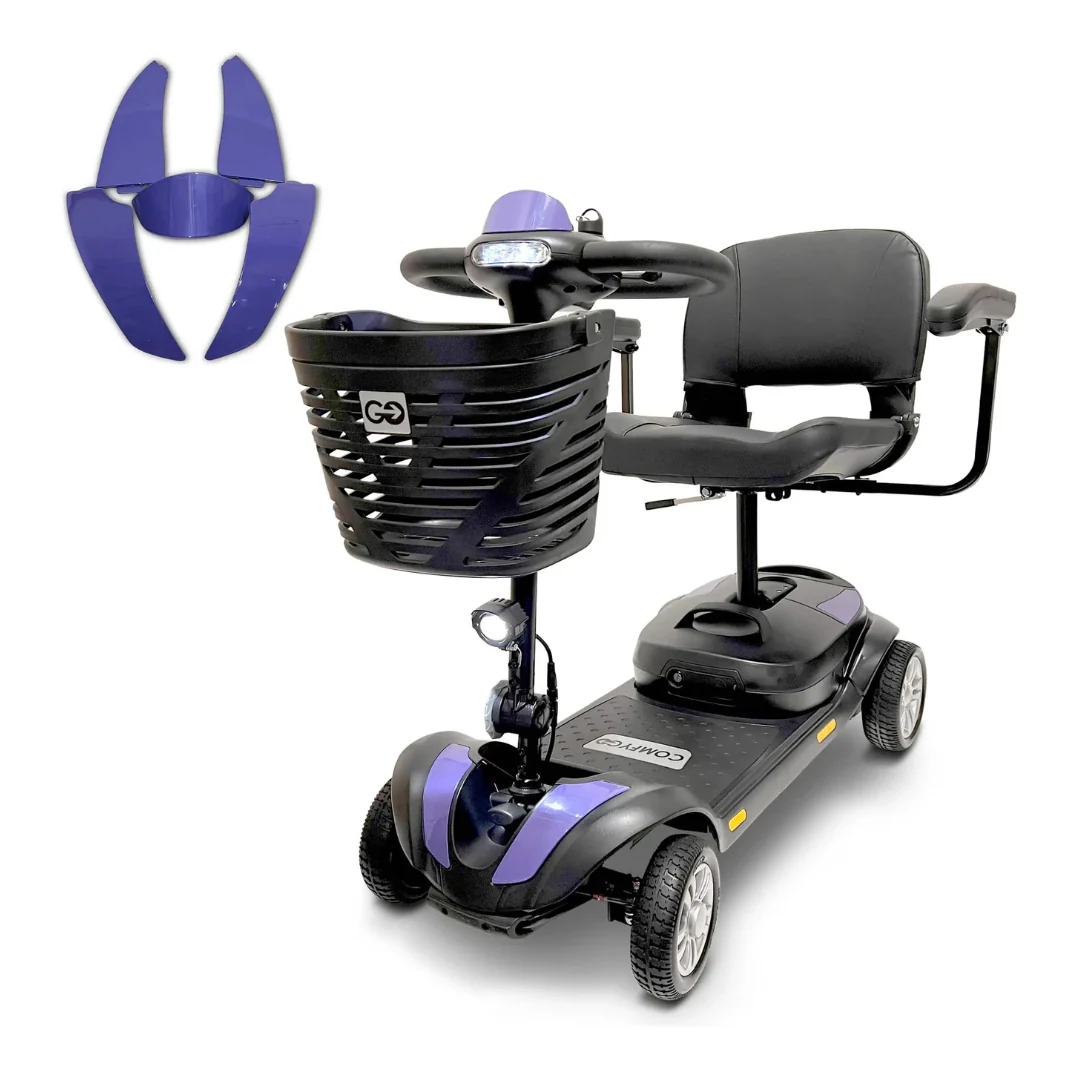 ComfyGo Z-4 Ultra-Light Electric Mobility Scooter - Ailrine Approved - Image 26