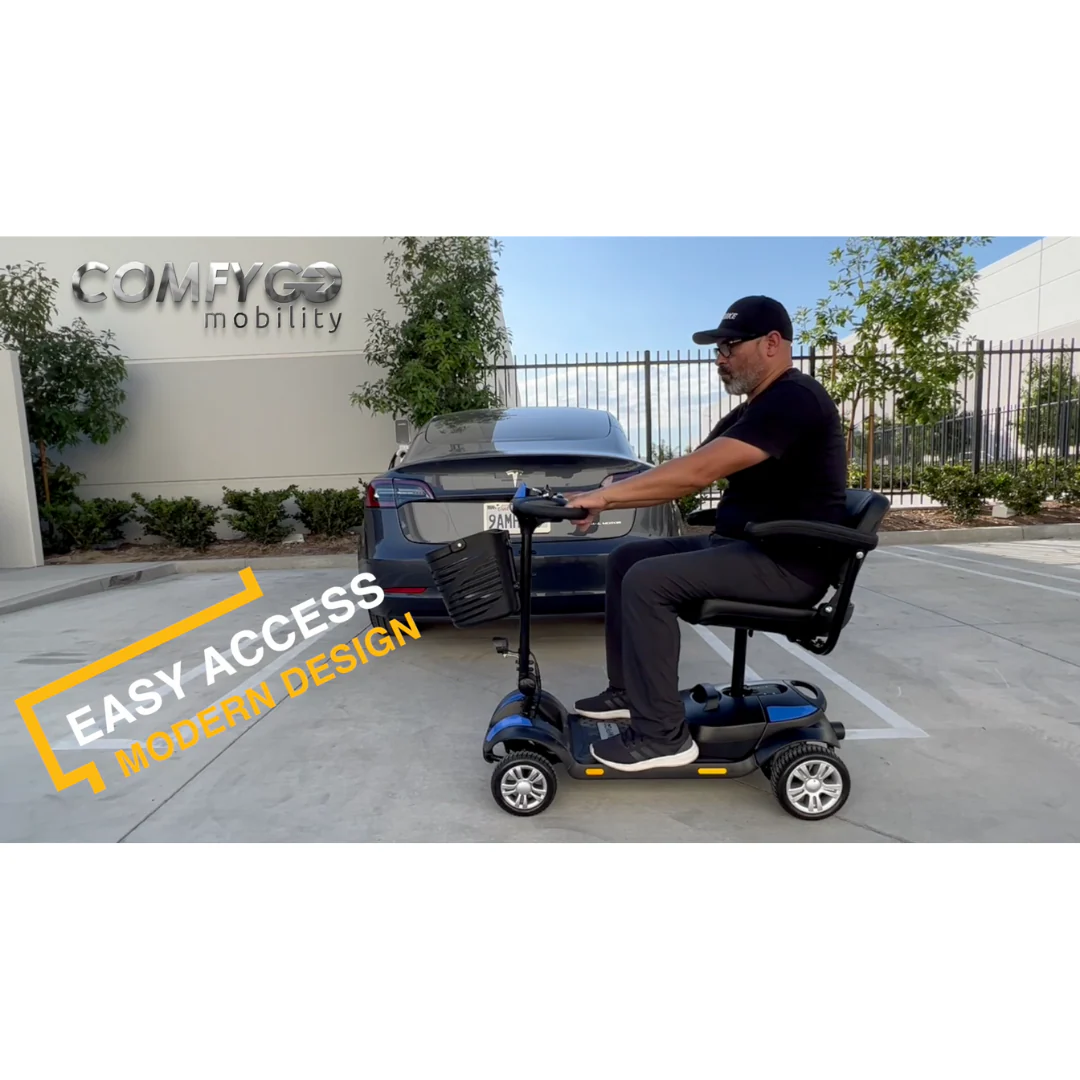 ComfyGo Z-4 Ultra-Light Electric Mobility Scooter - Ailrine Approved - Image 3