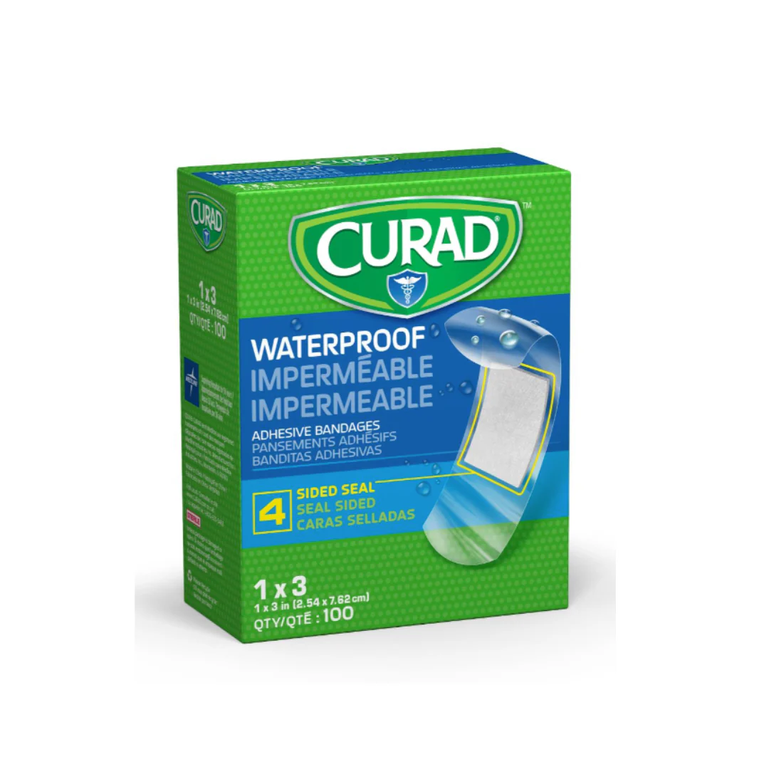 CURAD Waterproof Bandages - 1" x 3" - Image 2