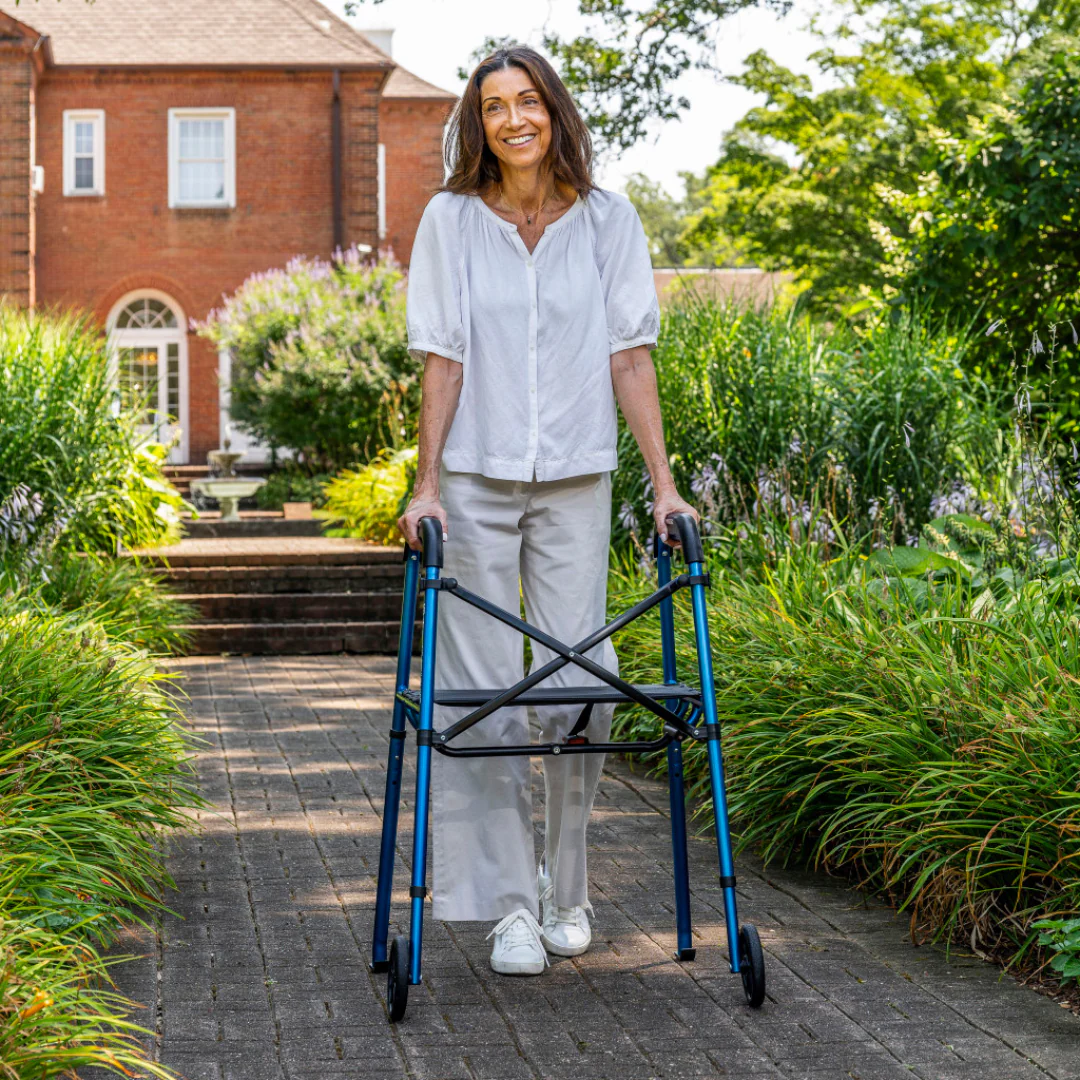 Drive Air-Go Walker with Airgonomic™ Hand Comfort & Seat - Image 2