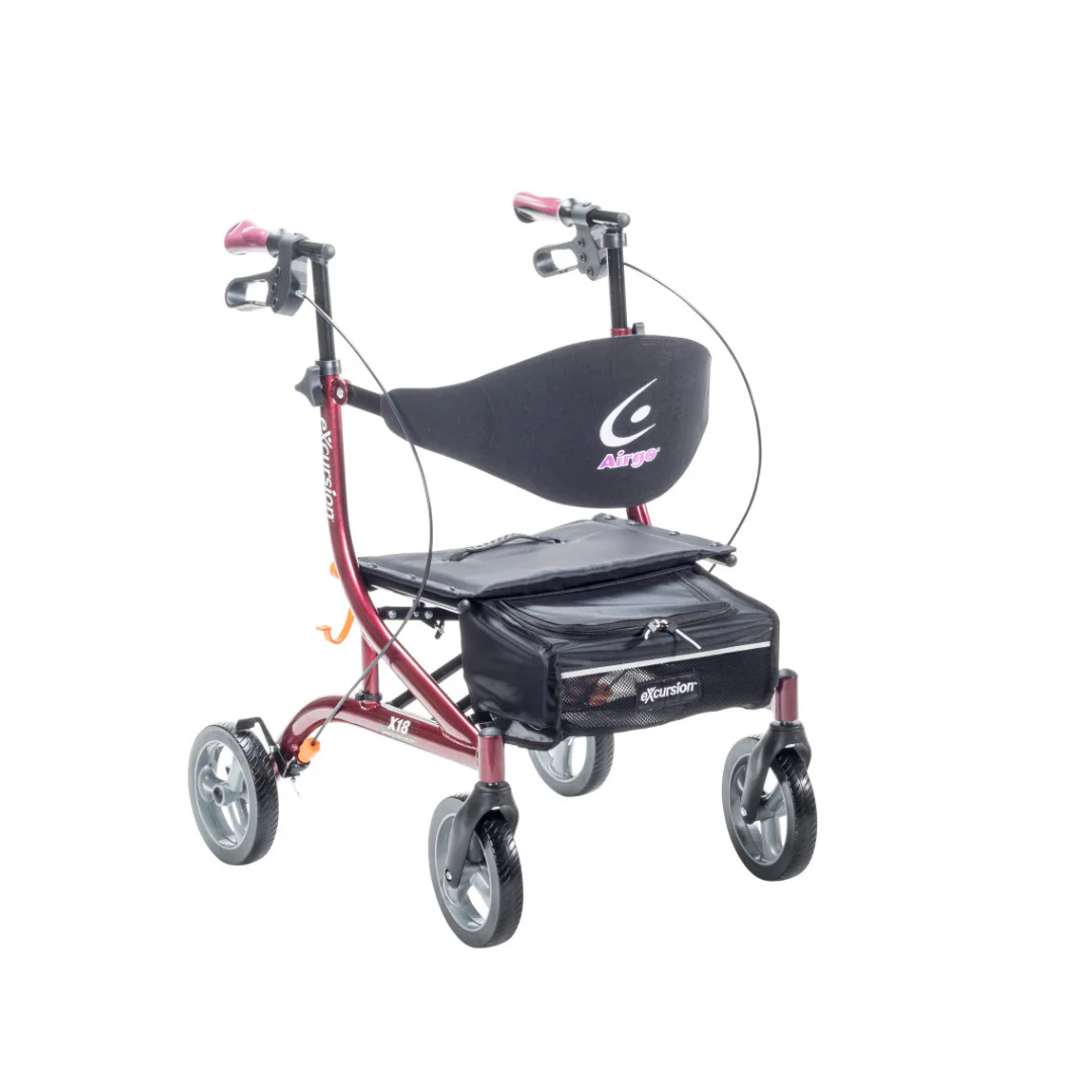 Drive Airgo eXcursion X18 Lightweight Hemi-Height Rollator - Image 3