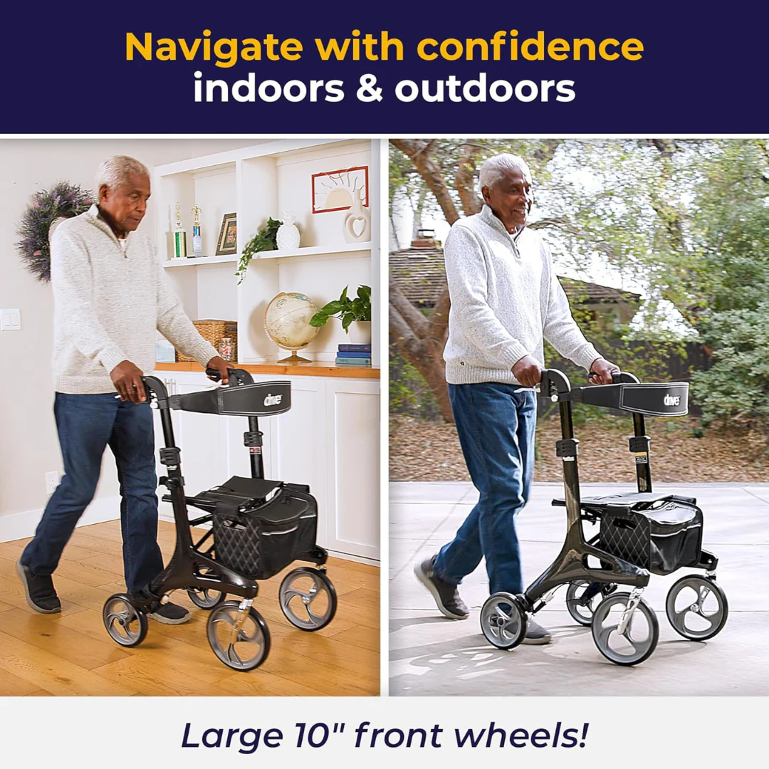 Drive Nitro® Elite CF Carbon Fiber Rollator - Image 12
