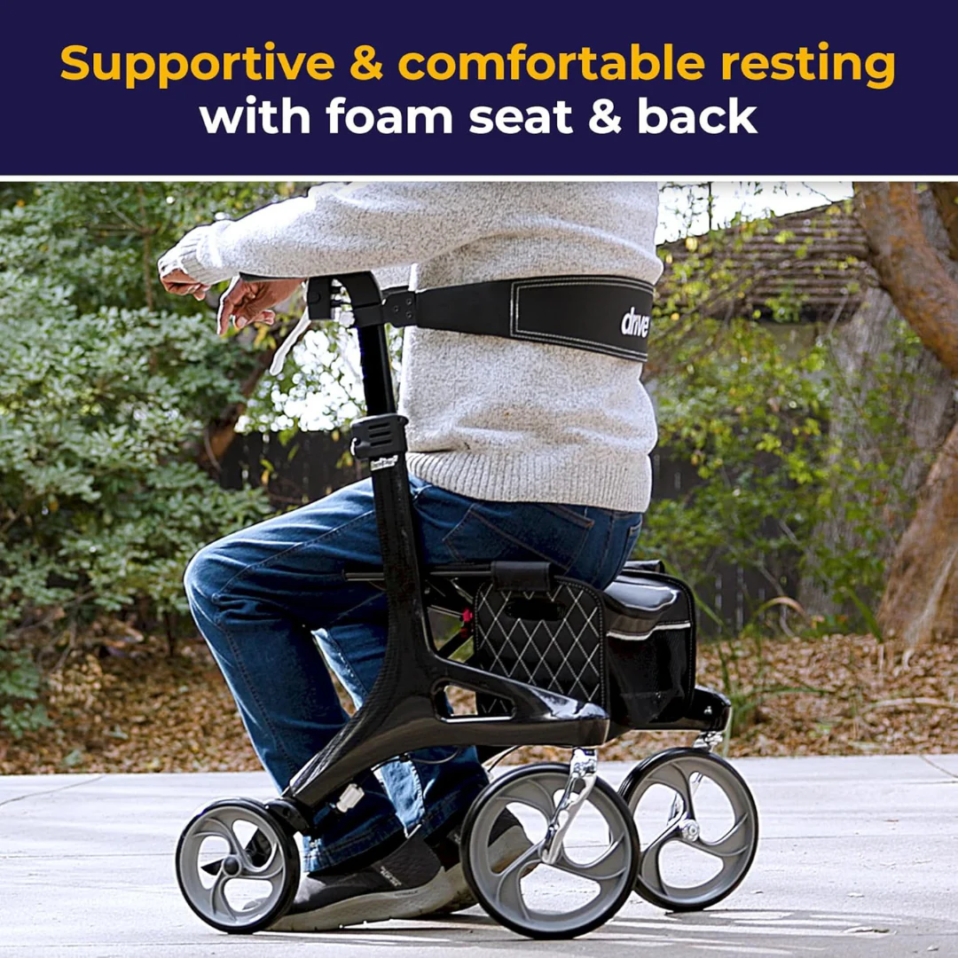 Drive Nitro® Elite CF Carbon Fiber Rollator - Image 13