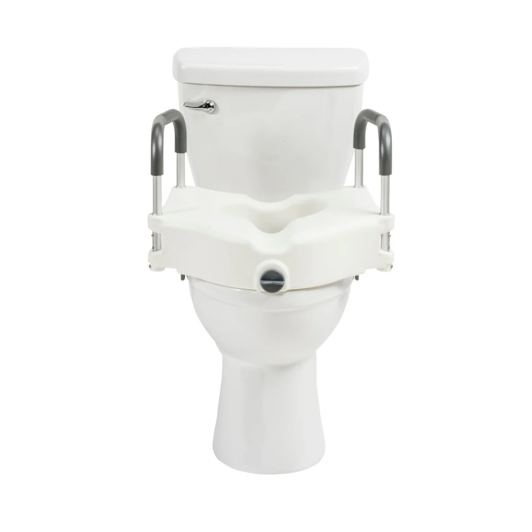 Drive PreserveTech™ Secure Lock Raised Toilet Seat - 5" Rise - Image 3