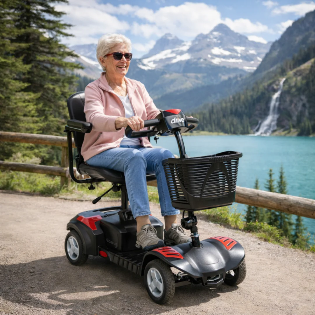 Drive Scout LT 4-Wheel Scooter - Image 3