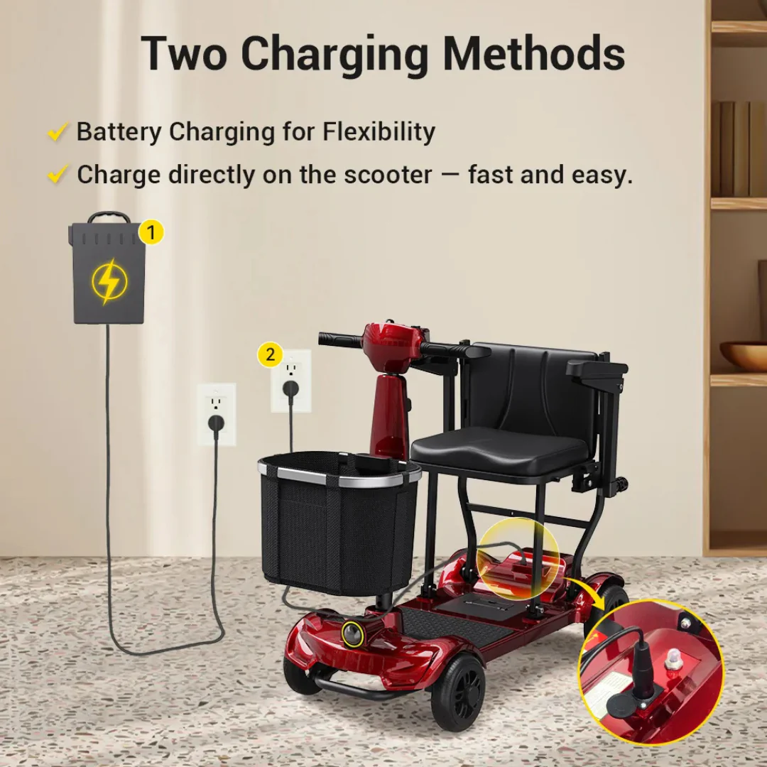 Easwe™ M10 Portable Long Range Moblity Scooter - Image 17