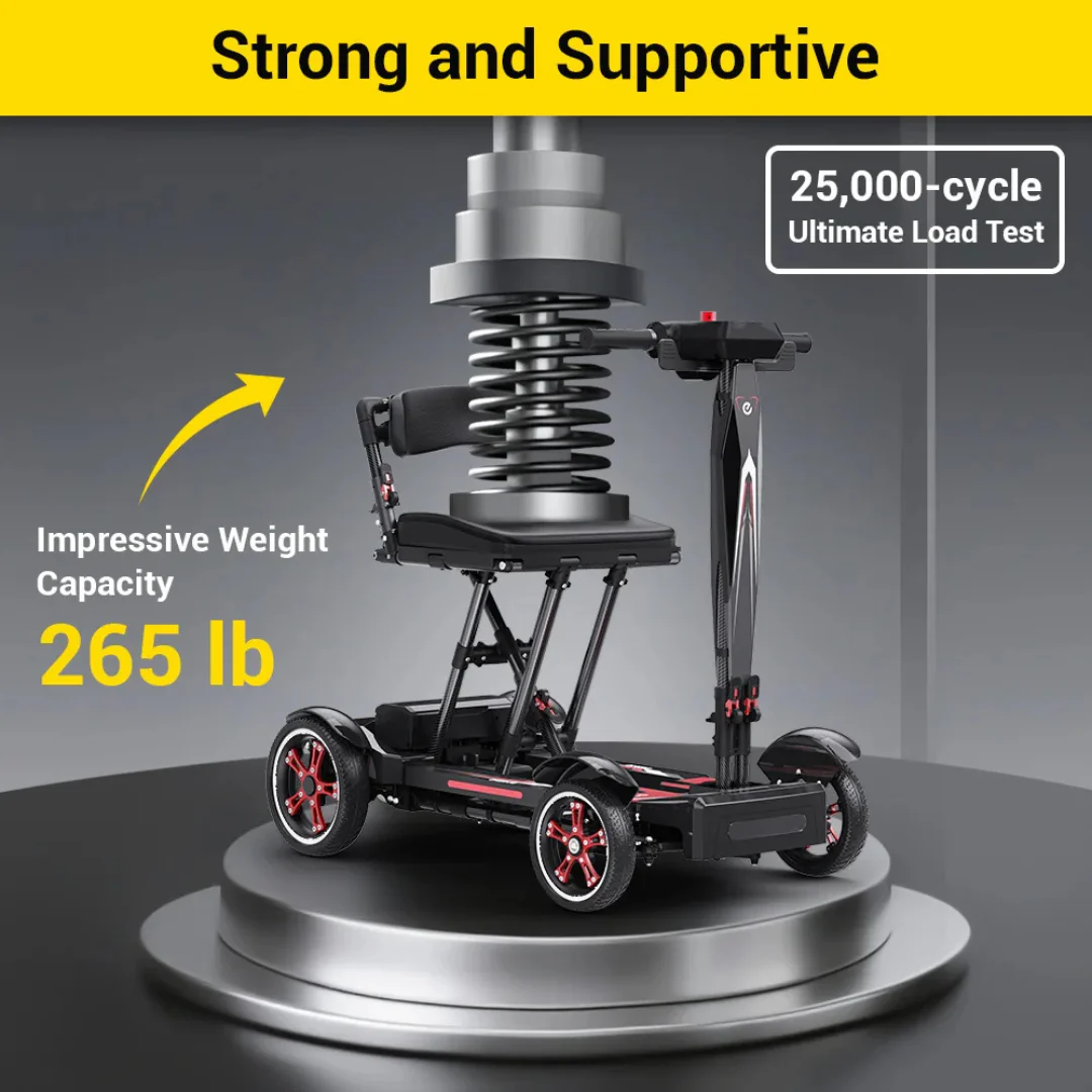 Easwe® M20 Carbon Fiber Ultralite Electric Mobility Scooter - Image 8