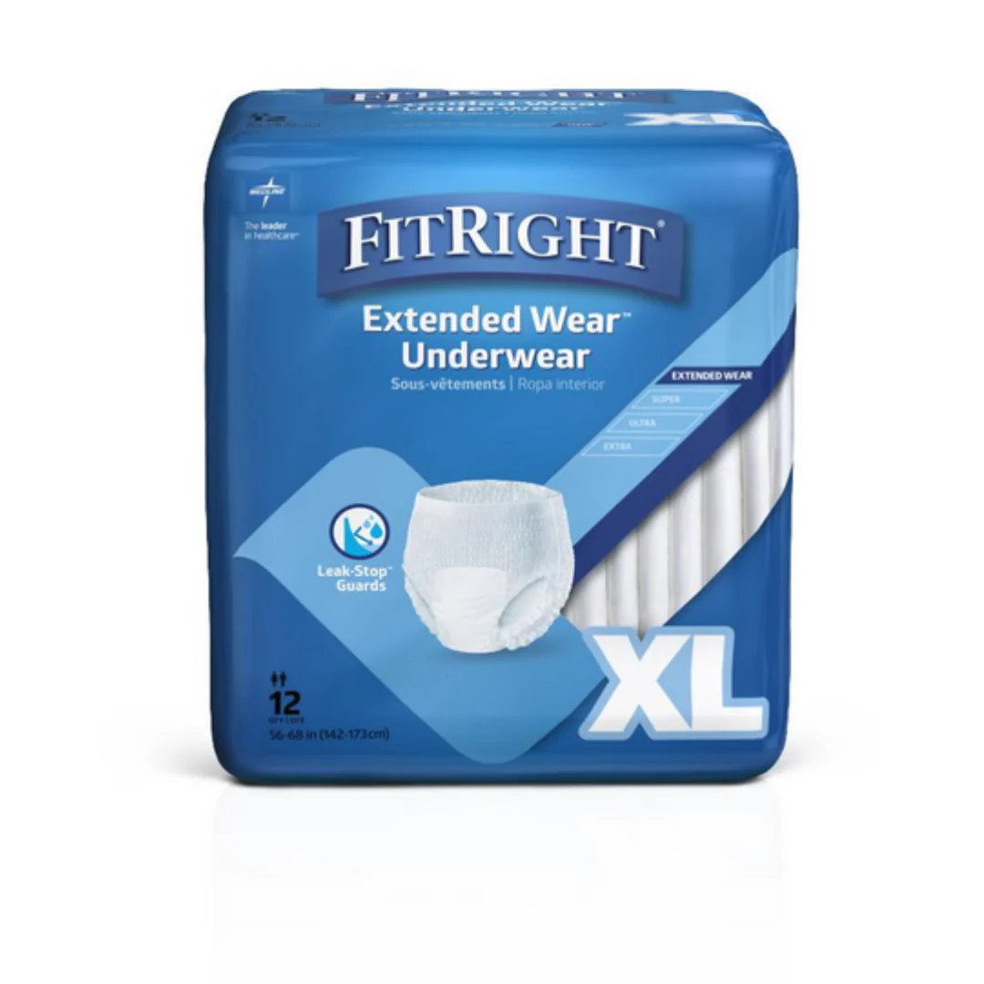 FitRight Extended Wear Overnight Protective Pull-Up Underwear - Image 7