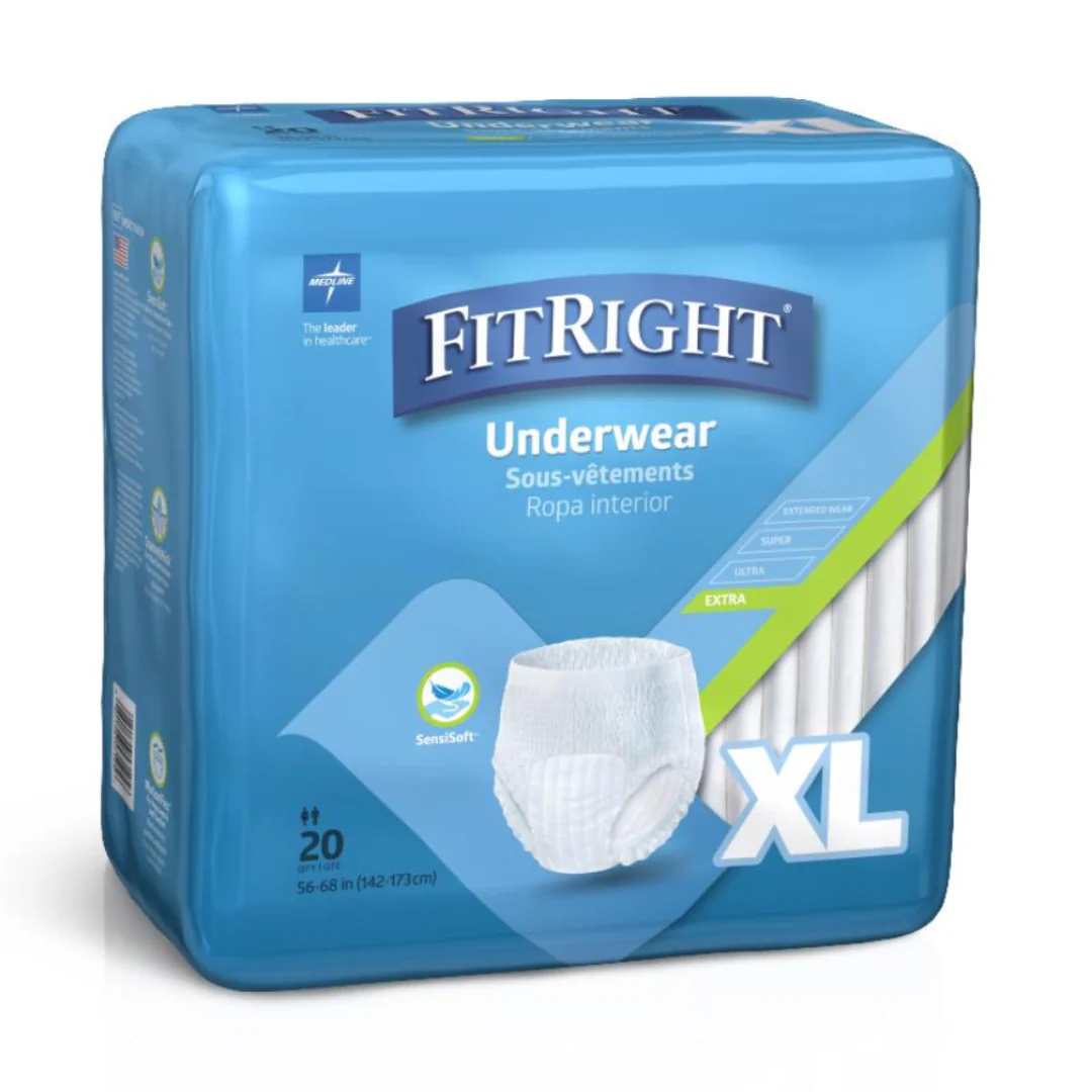 FitRight Unisex Extra Adult Pull-Up Underwear - Image 7