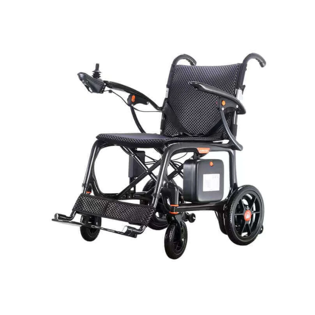 Foldawheel Model CX Lightweight Portable Powerchair - Only 28 lbs